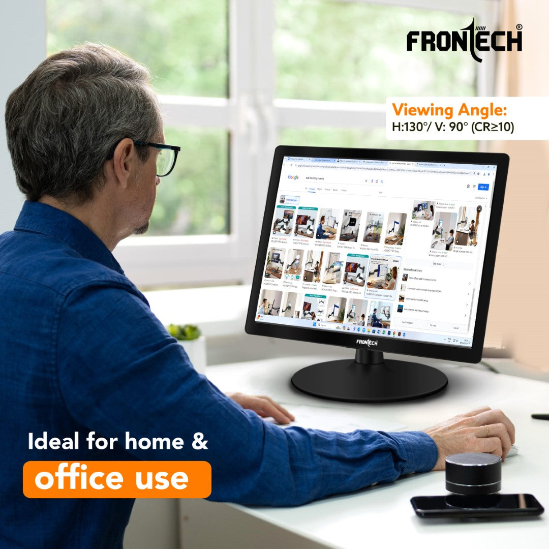 Frontech 17'' HD LED Monitor | 60Hz, 1028x1024 | Slim & Stylish (MON-0065) Frontech 17'' HD LED Monitor | 60Hz, 1028x1024 | Slim & Stylish (MON-0065)